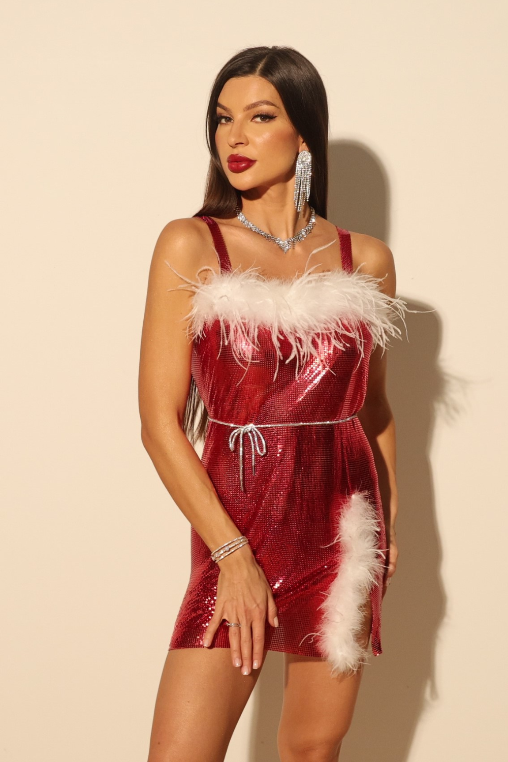 Santa Chic Chainmail Dress